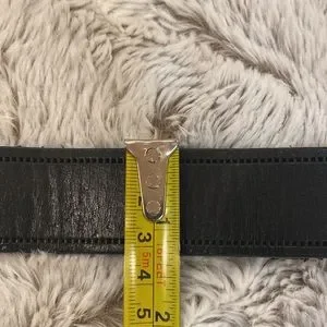 B-Low the Belt.  Genuine Leather.  Starfish Beaded Buckle Docker Beach Belt S White Genuine Leather Gold Fish Starfish  main image 4